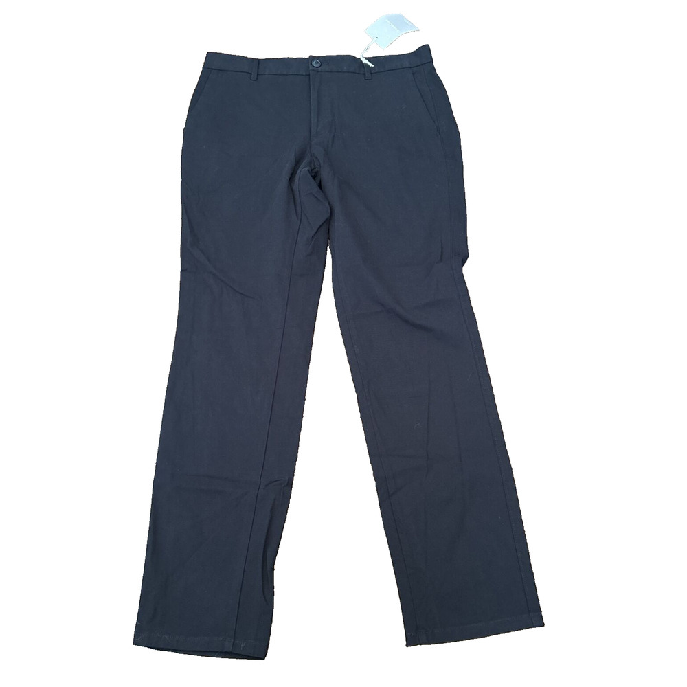 Everlane Mens 33x32 Black The Performance 5‎ Pocket Uniform Slim Fit Pants NWT